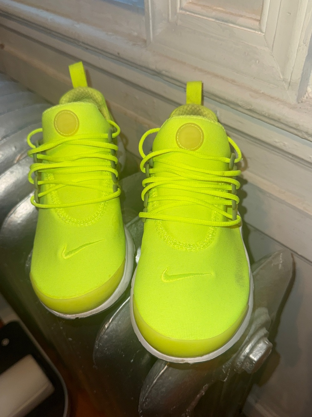 Neon Green Nike Presto
